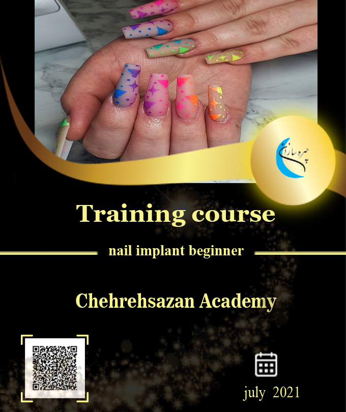 Russian and peach nail implant training course, Russian and peach nail implant course, Russian and peach nail implant training course certificate, Russian and peach nail implant training certificate