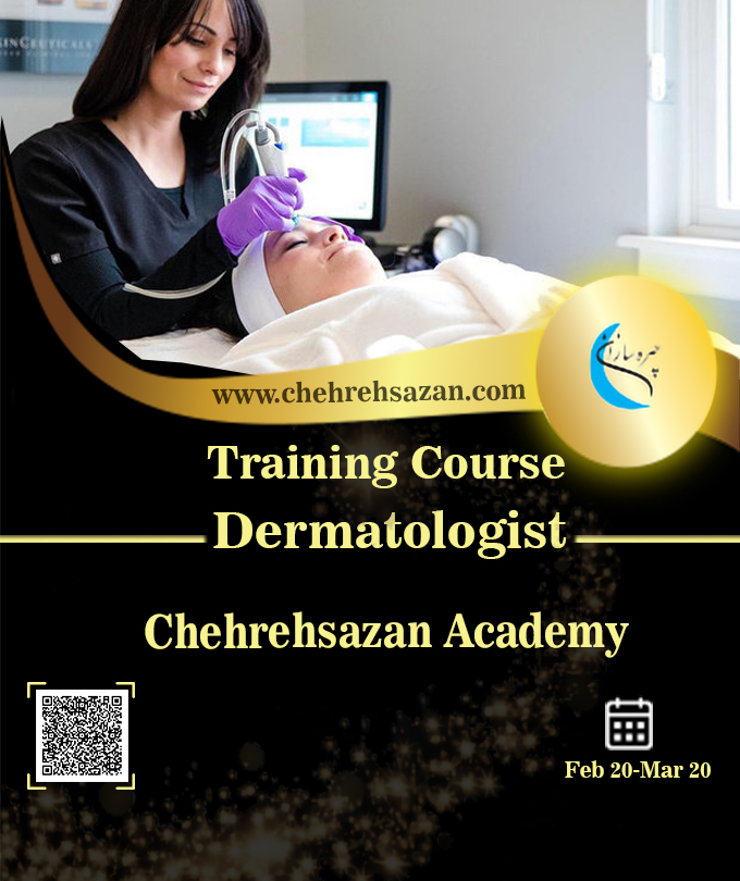 Course, dermatologist training, academy chehrehsazan