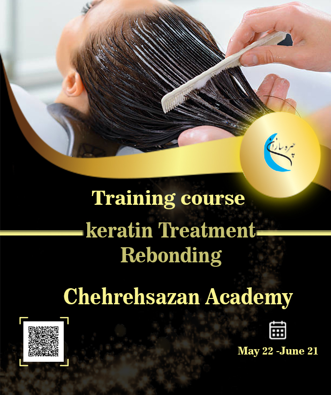 Specialized course of hair treatment and creatine